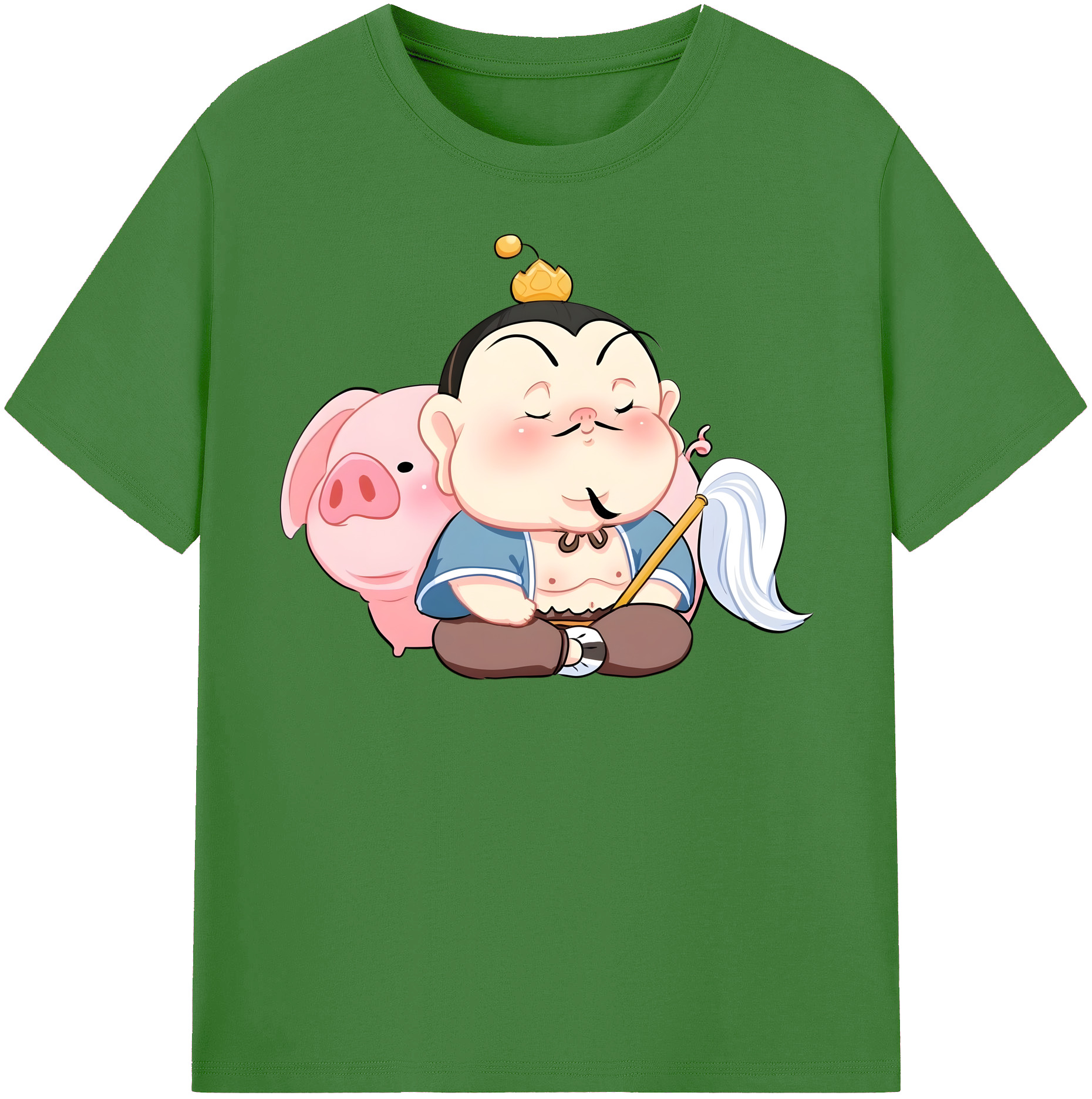 （画像用） Ne Zha 2 ナタ 魔童の大暴れ レディースカジュアルプリントTシャツ（綿100％）